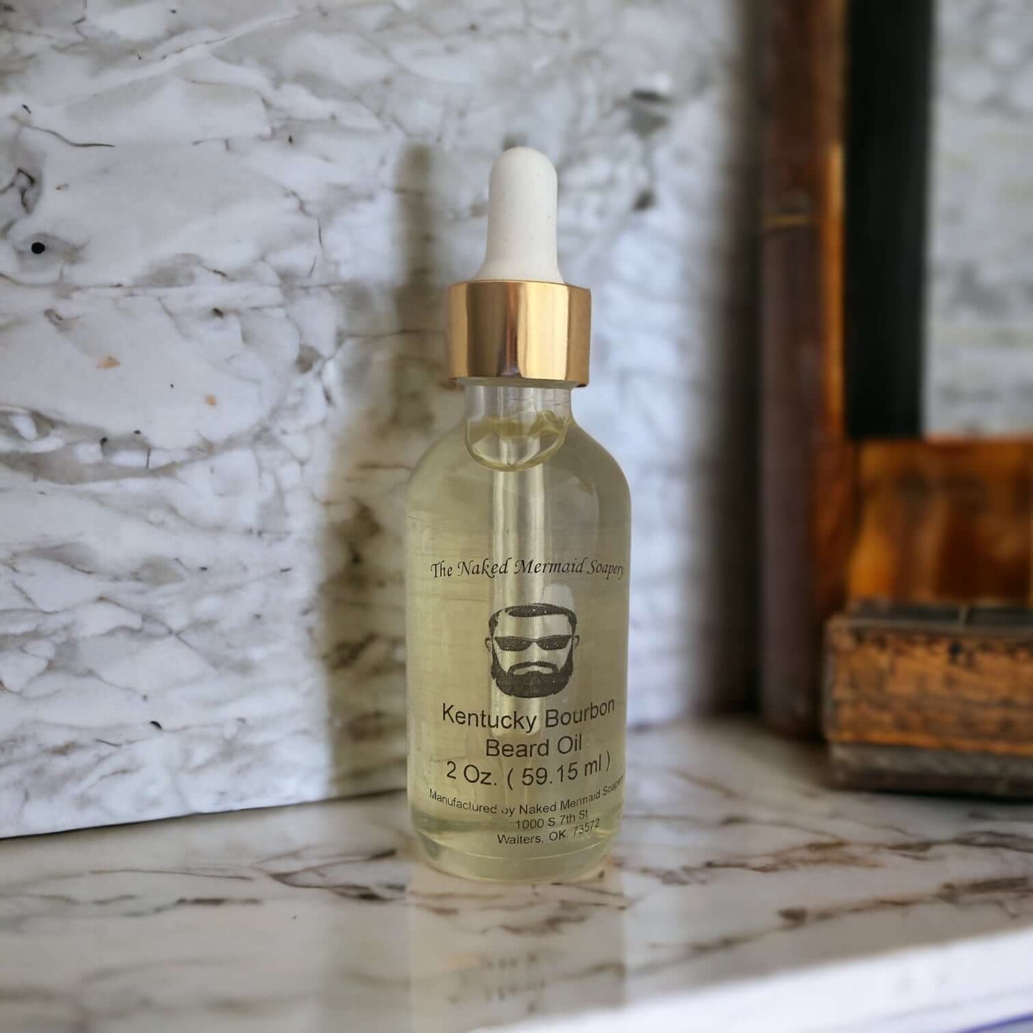 Kentucky bourbon beard oil