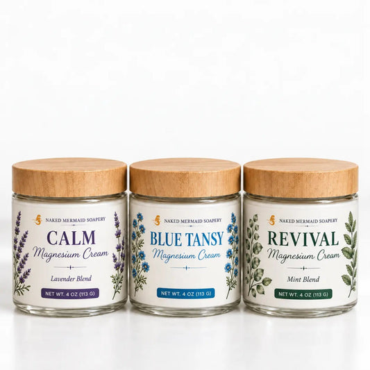 Botanical Magnesium Discovery Collection - Naked Mermaid Soapery - Gift Set