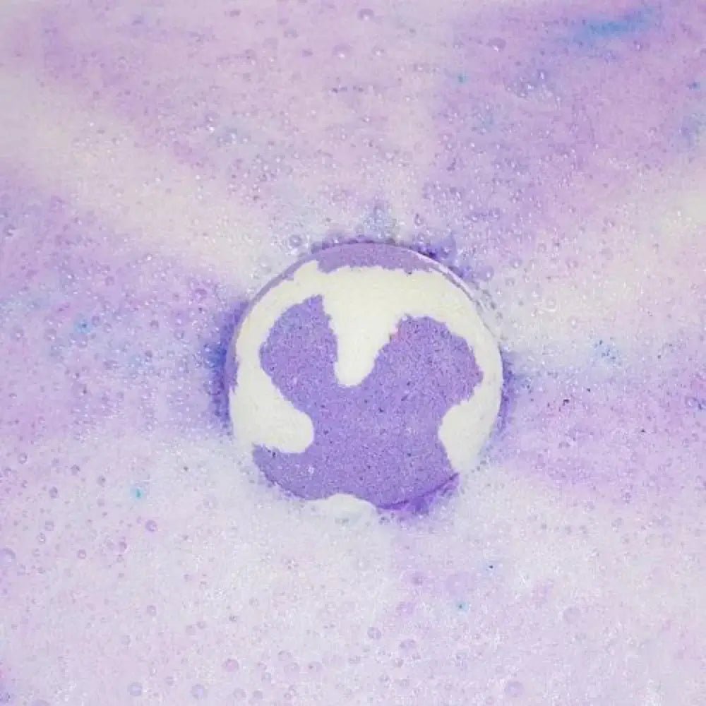 Lavender Bath Bomb - Naked Mermaid Soapery - Bath bomb