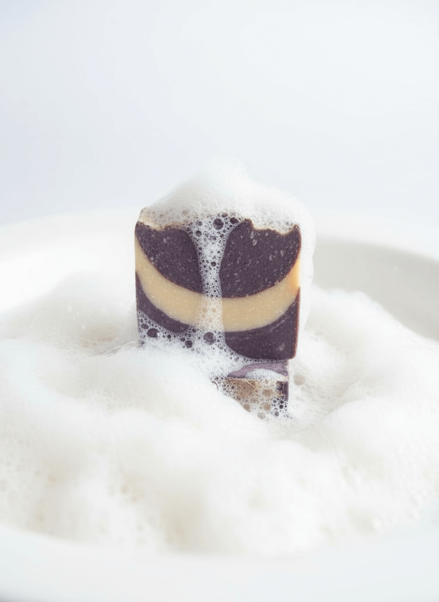 Social Light Salt Bar - With Lather