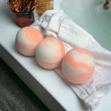 Flamingo bath bombs by naked mermaid soapery