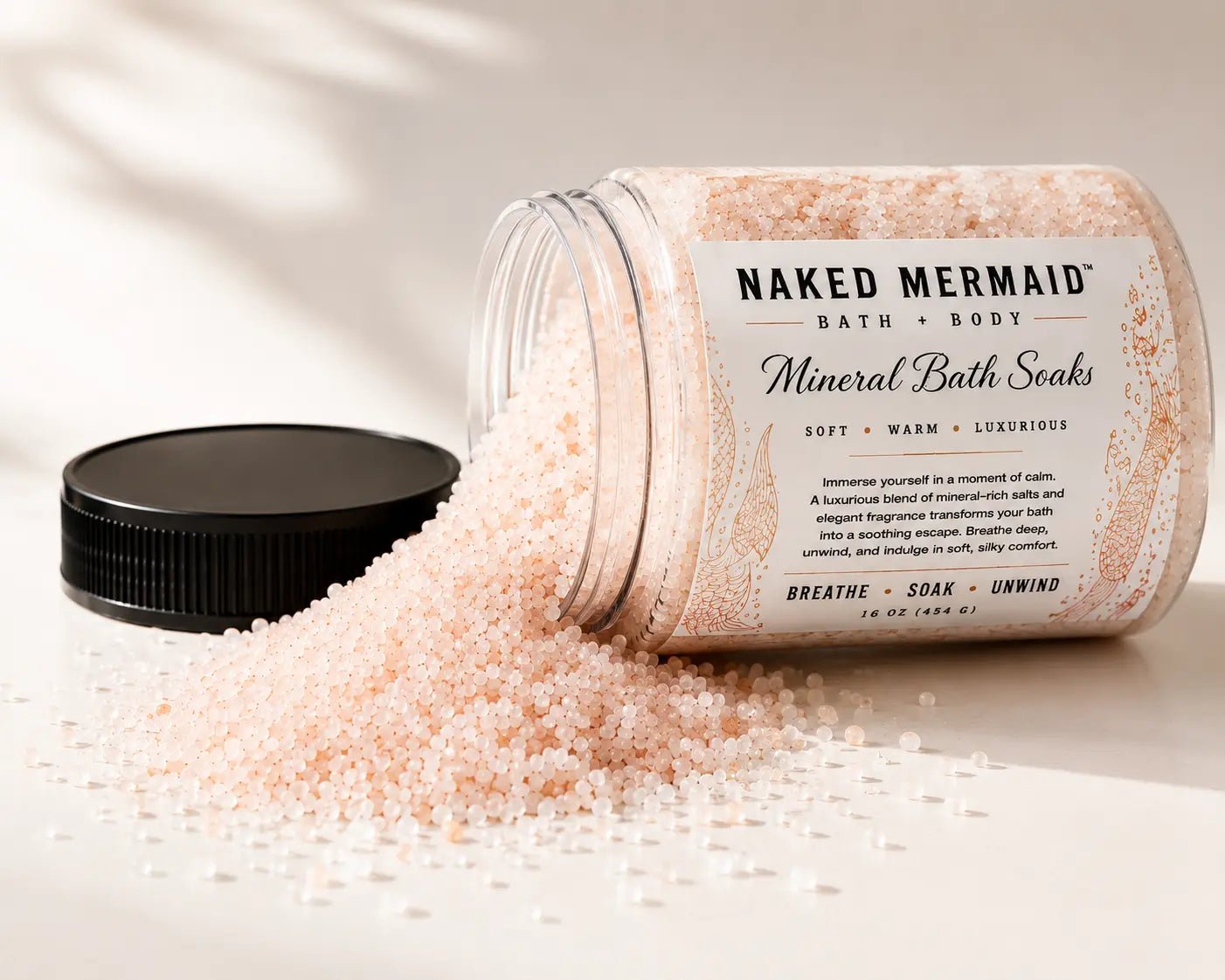 Mineral Bath Soaks - Naked Mermaid Soapery
