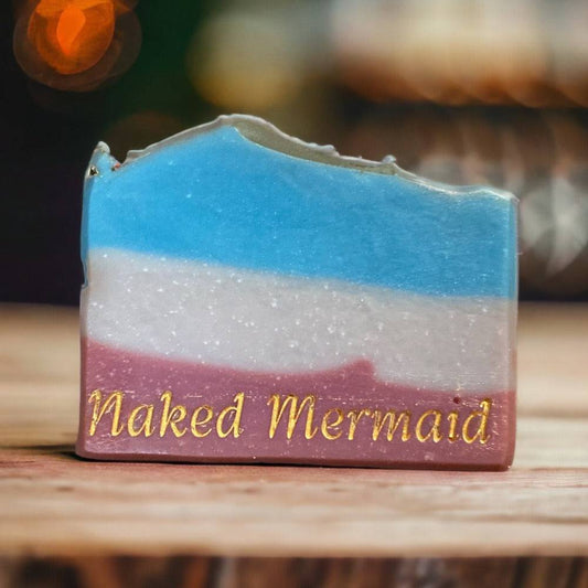 1776 hickory and suade beer soap by naked mermaid soapery