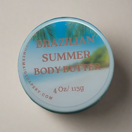 Brazilian Summer body butter - Naked Mermaid soapery