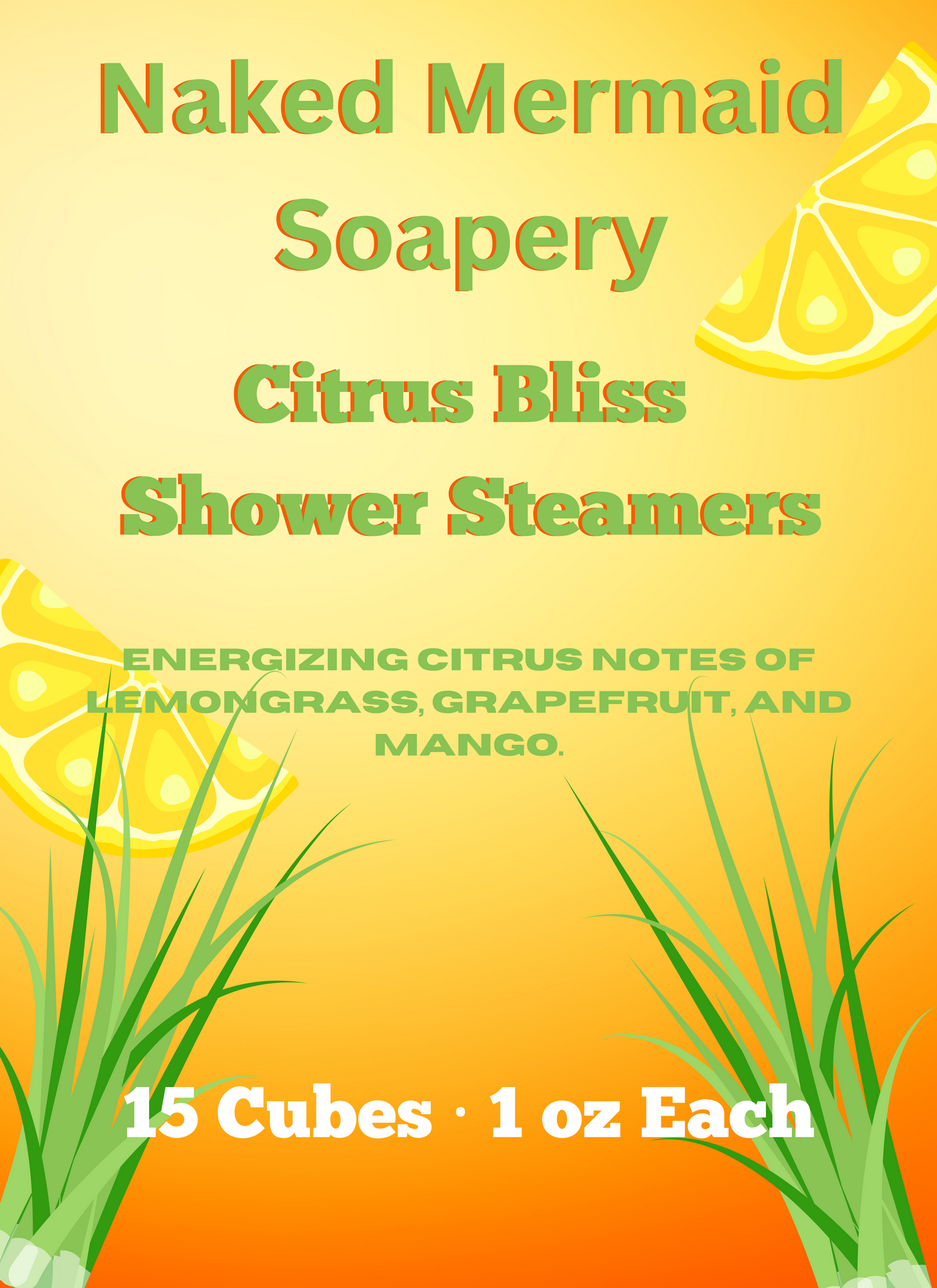 Citrus Bliss Shower Steamers