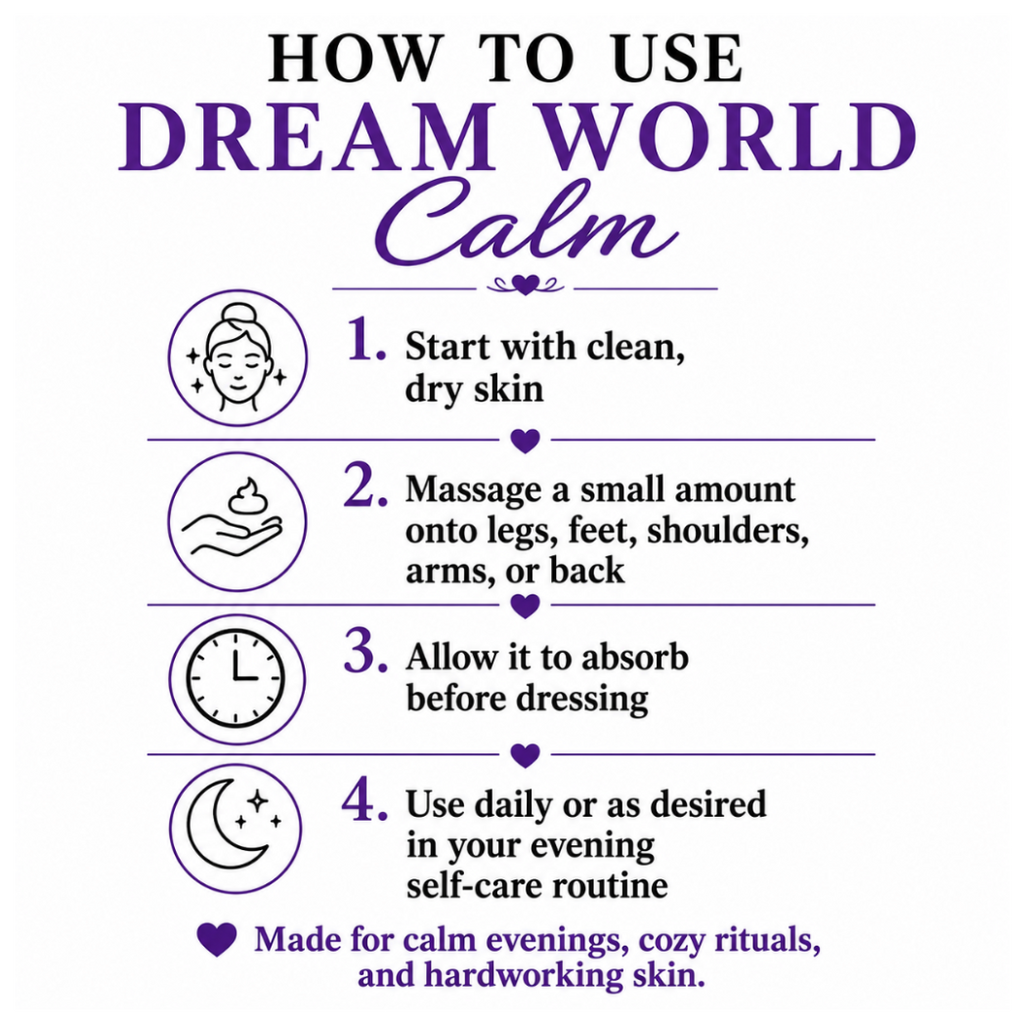 Dream World Calm Magnesium Cream