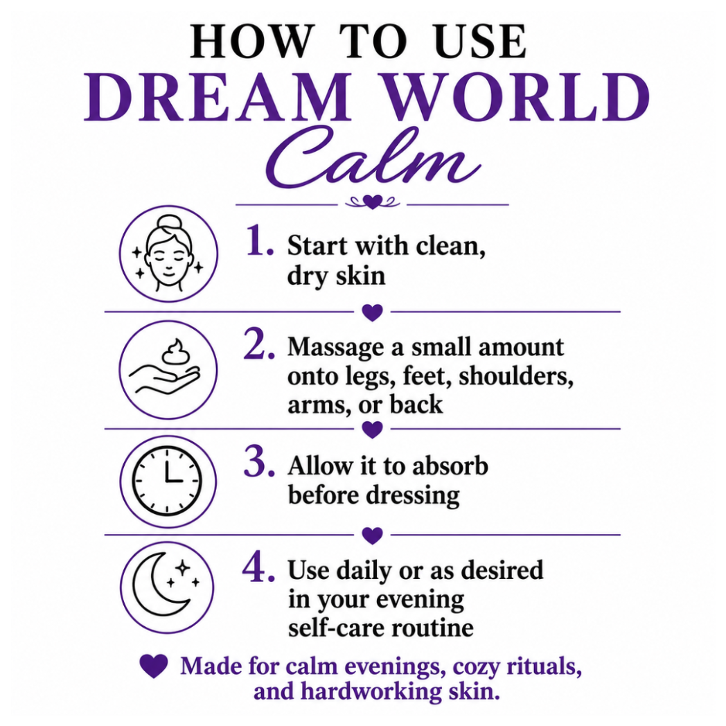 Dream World Calm Magnesium Cream