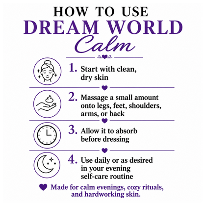 Dream World Calm Magnesium Cream