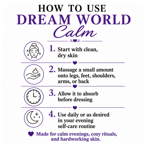 Dream World Calm Magnesium Cream