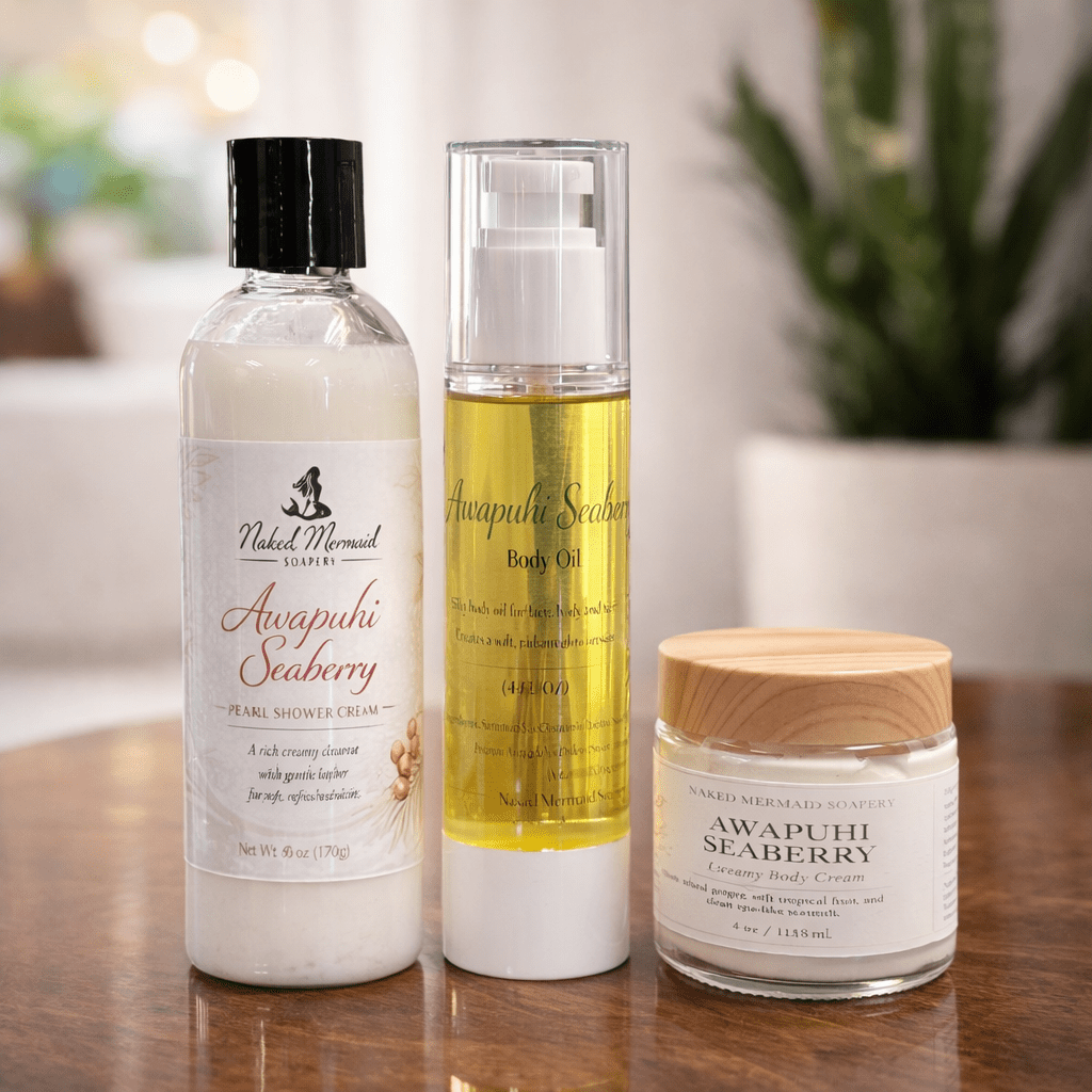 Awaphui Seaberry Complete Collection - Naked Mermaid Soapery - Bundle