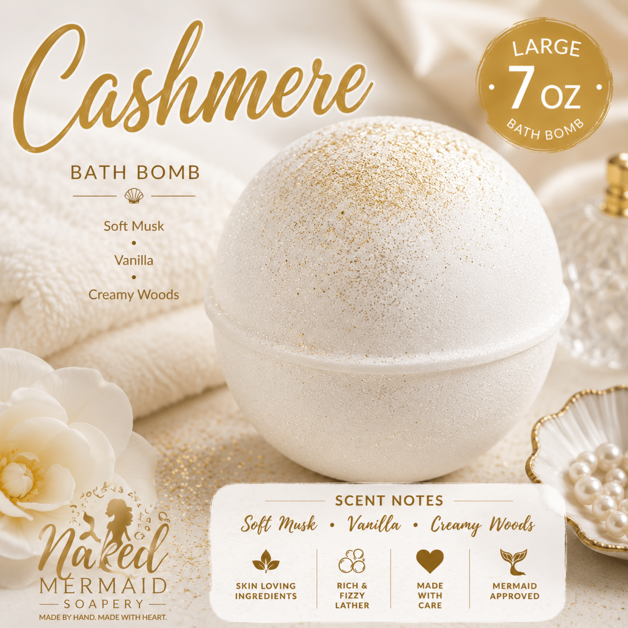 Bath Bombs - Naked Mermaid Soapery - Bath Bombs