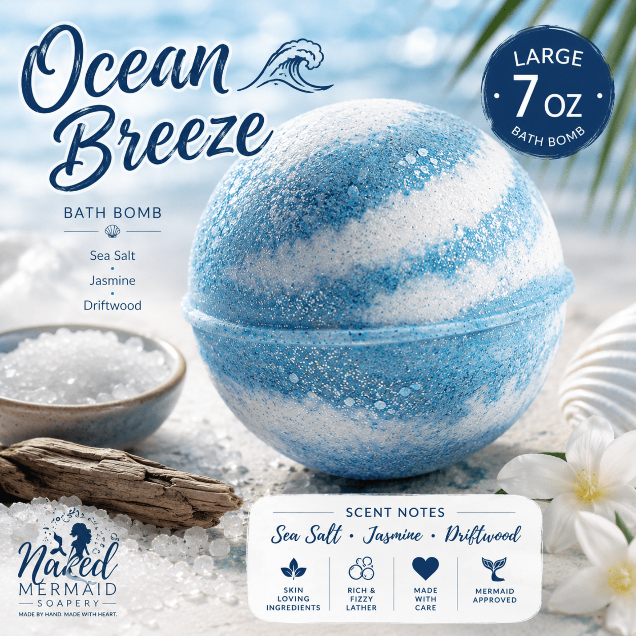 Bath Bombs - Naked Mermaid Soapery - Bath Bombs