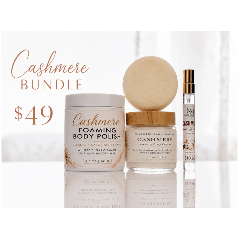 Cashmere Bundle - Naked Mermaid Soapery - Gift Set