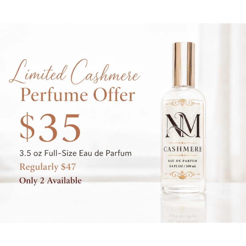 Cashmere Eau de Parfum - Naked Mermaid Soapery - Perfume Spray
