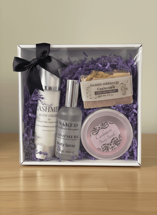 Cashmere Holiday Gift Set Professional Product Photo