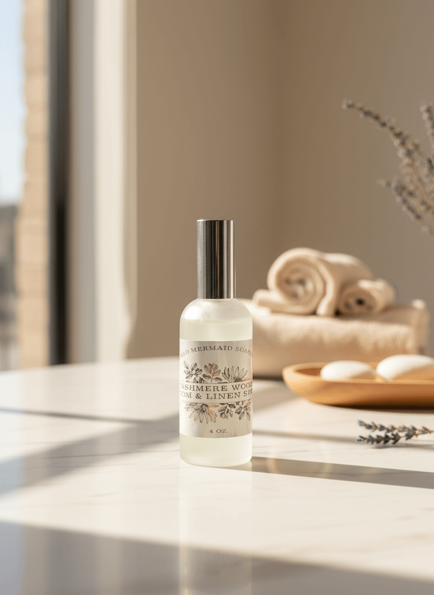 Cashmere Woods Room & Linen Spray Professional Product Photo