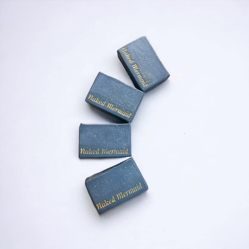 Charcoal Facial Bar - Naked Mermaid Soapery - Bar Soap