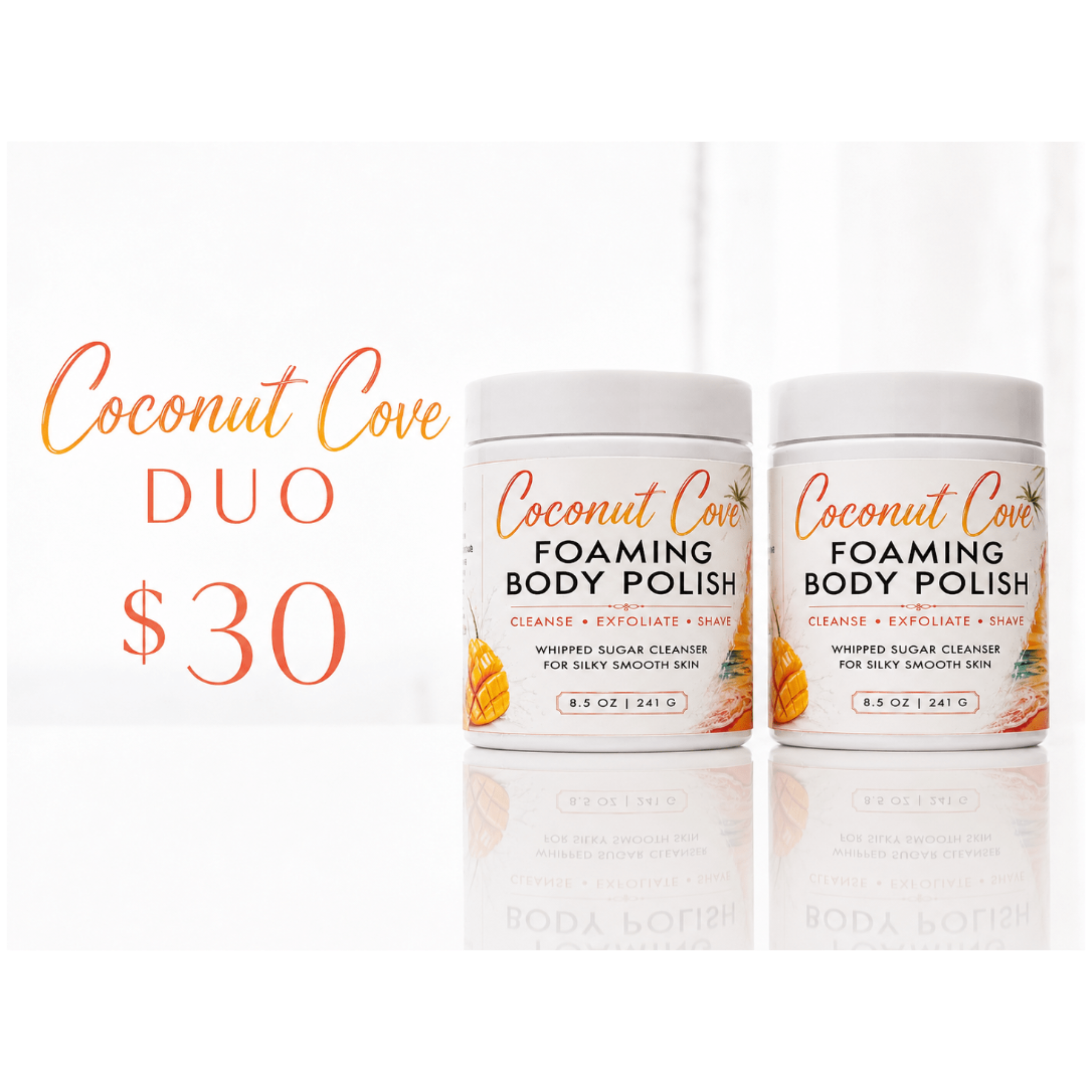 Coconut Cove Duo - Naked Mermaid Soapery - Gift Set