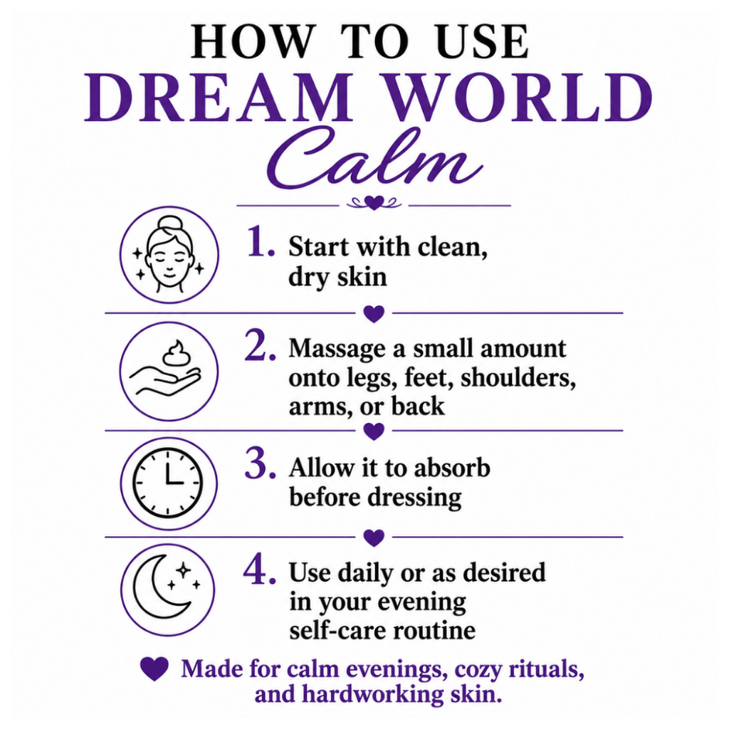 Dream World Calm Magnesium Cream - Naked Mermaid Soapery - Magnesium Cream