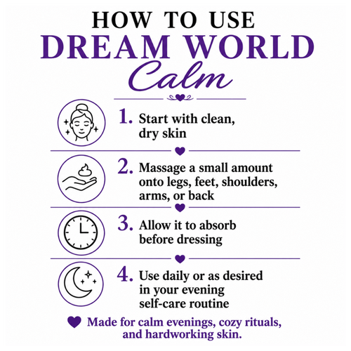Dream World Calm Magnesium Cream - Naked Mermaid Soapery - Magnesium Cream