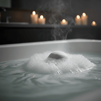 Enchanted Rouge Bath Bomb - Naked Mermaid Soapery - Bath Bomb