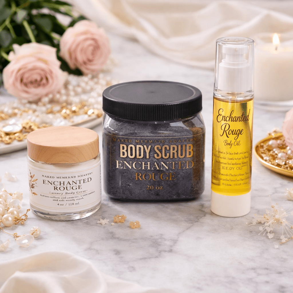 Enchanted Rouge Ritual Bundle - Naked Mermaid Soapery - Bundle