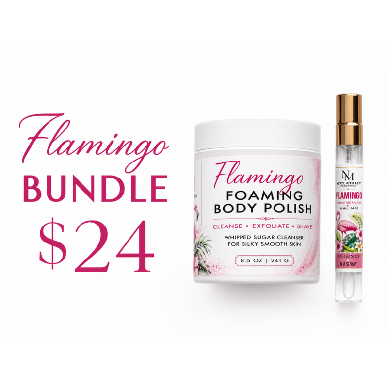 Flamingo Bundle - Naked Mermaid Soapery - Gift Set