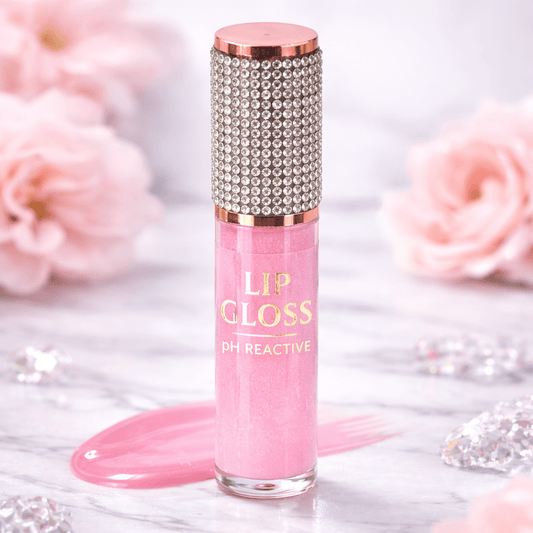 Magic Pink Lip Gloss - Naked Mermaid Soapery - Lip Gloss