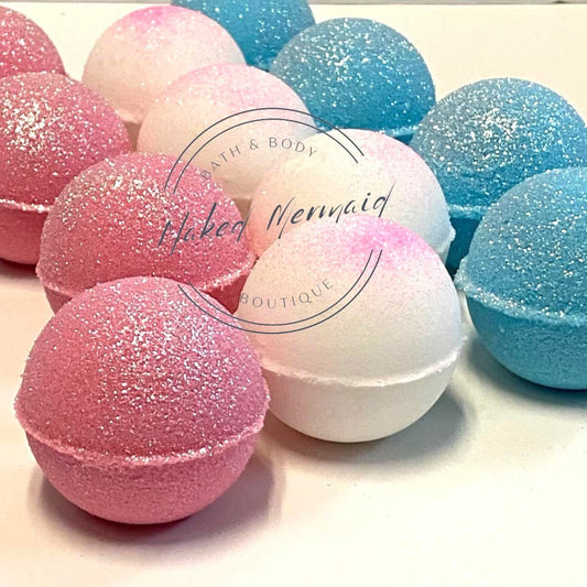 Mini Bath Bomb Set — 6 Pack - Naked Mermaid Soapery - Bath Bombs
