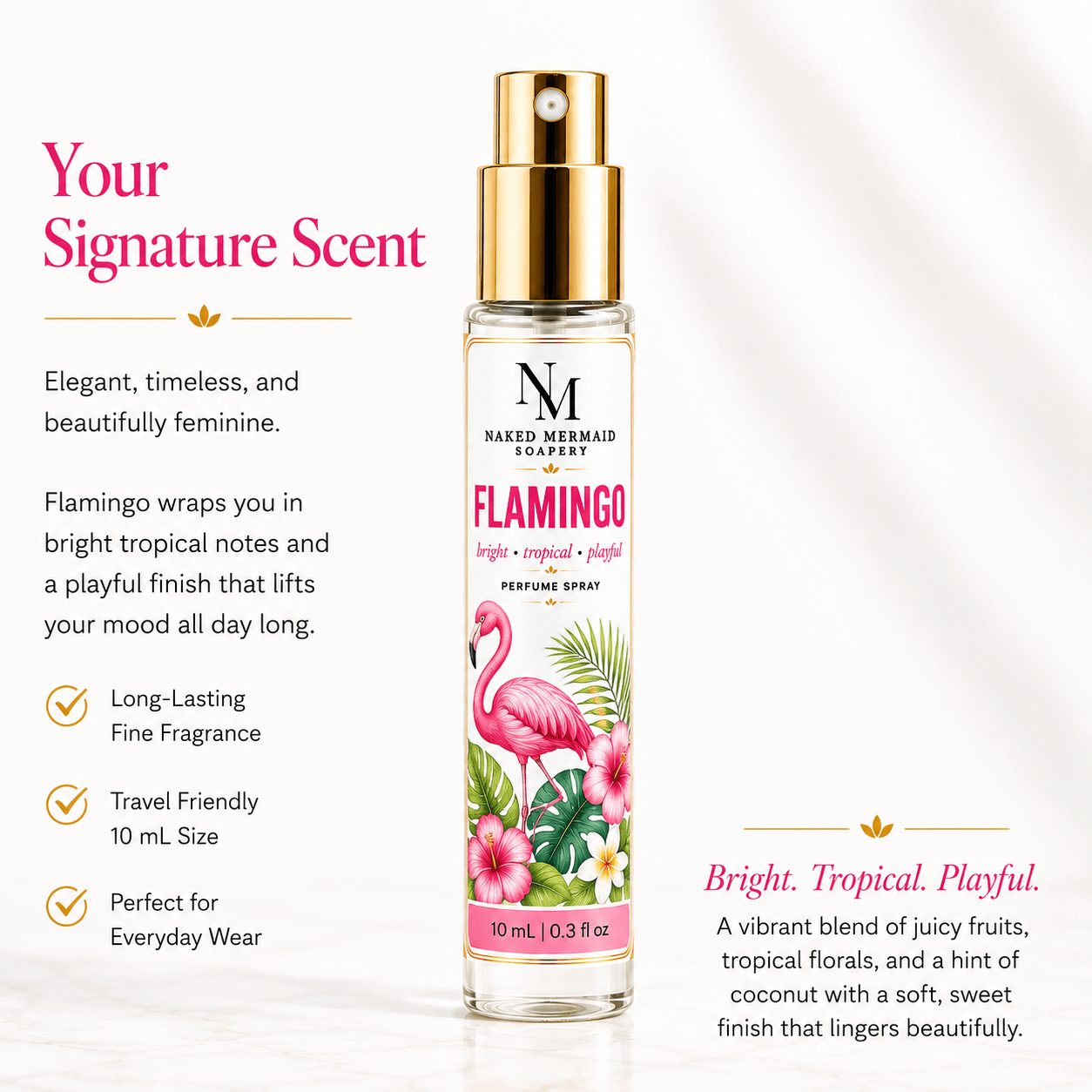 Perfume Spray - Naked Mermaid Soapery - Perfume Spray