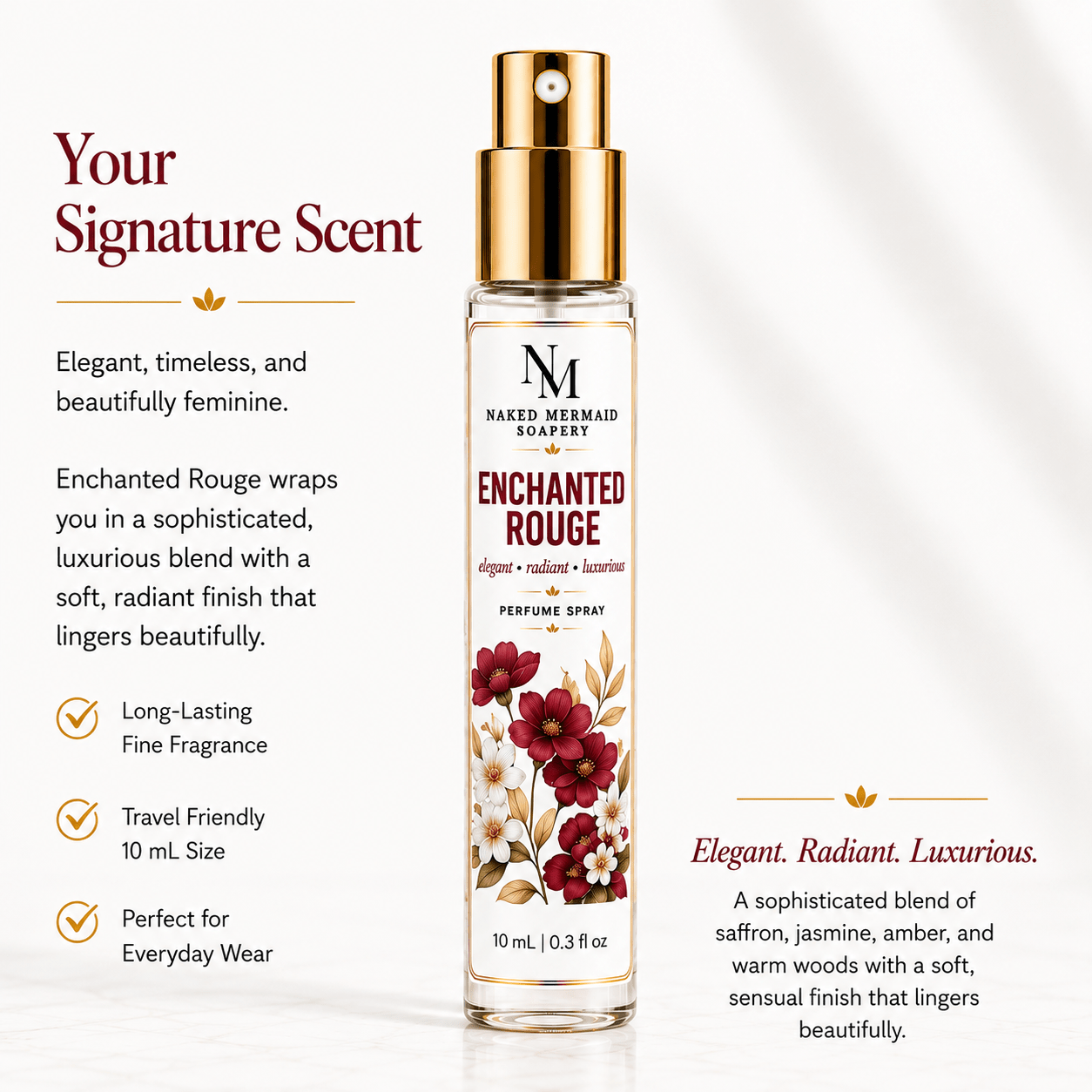 Perfume Spray - Naked Mermaid Soapery - Perfume Spray