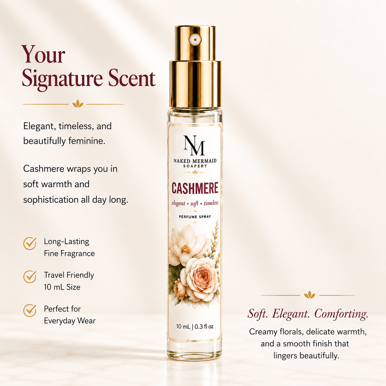 Perfume Spray - Naked Mermaid Soapery - Perfume Spray