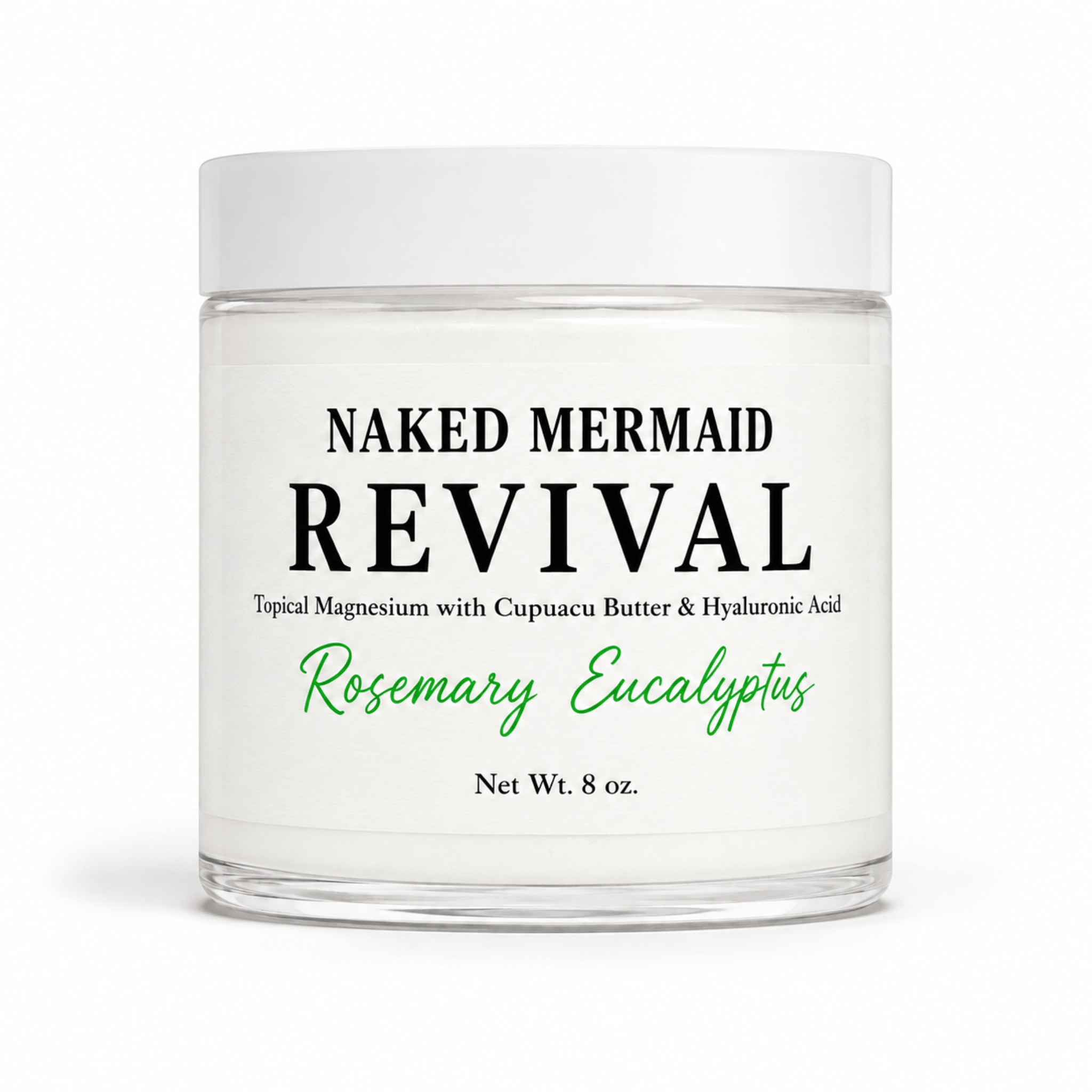 Revival Magnesium Cream - Naked Mermaid Soapery - Topical magnesium