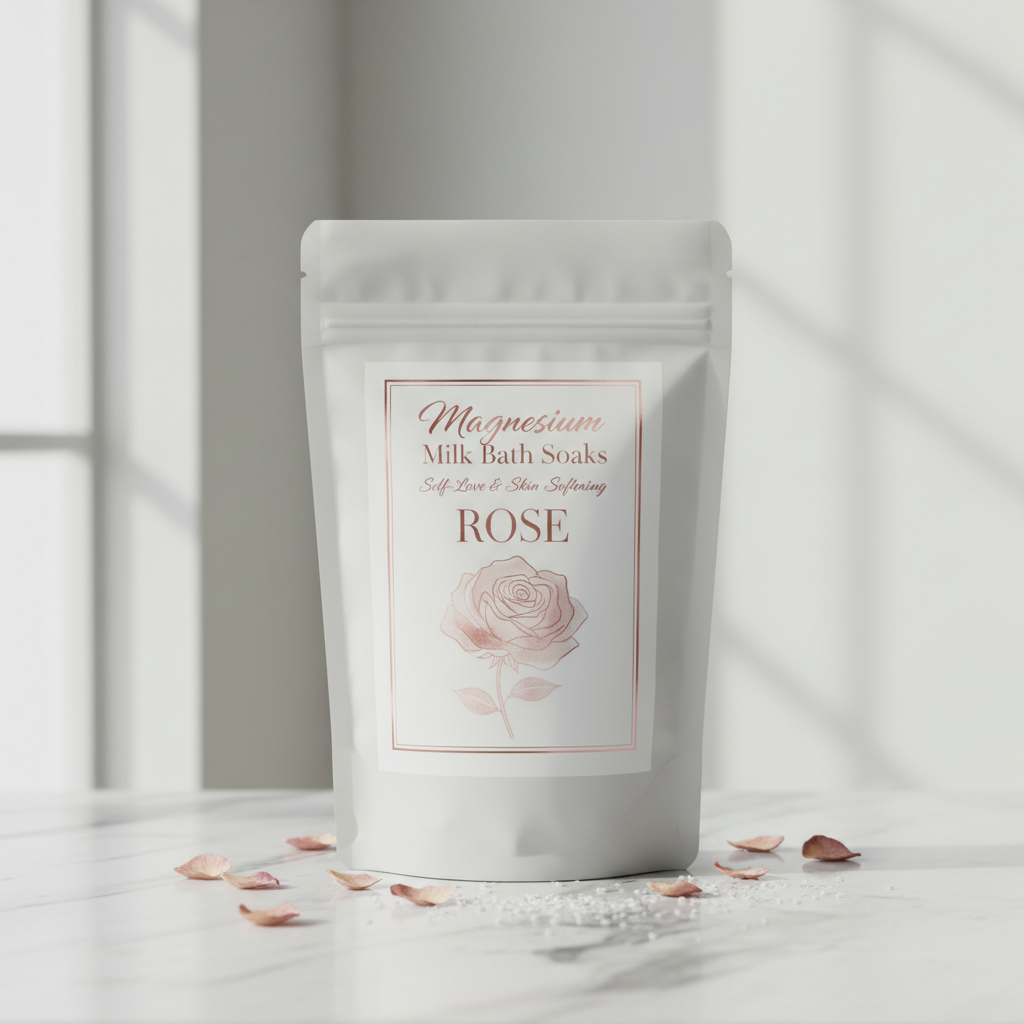 Rose Magnesium Milk Bath Soak