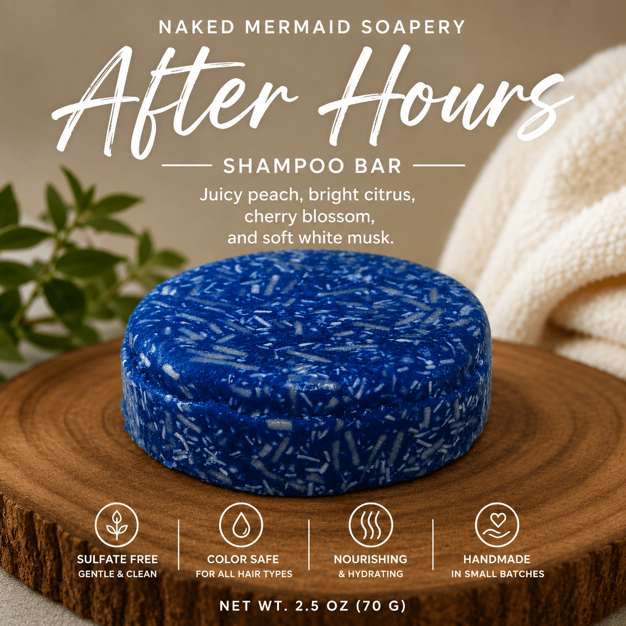 Shampoo Bars - Naked Mermaid Soapery - Shampoo Bar