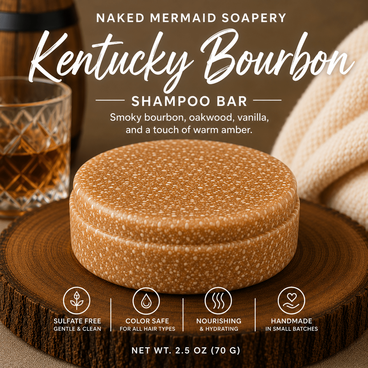 Shampoo Bars - Naked Mermaid Soapery - Shampoo Bar