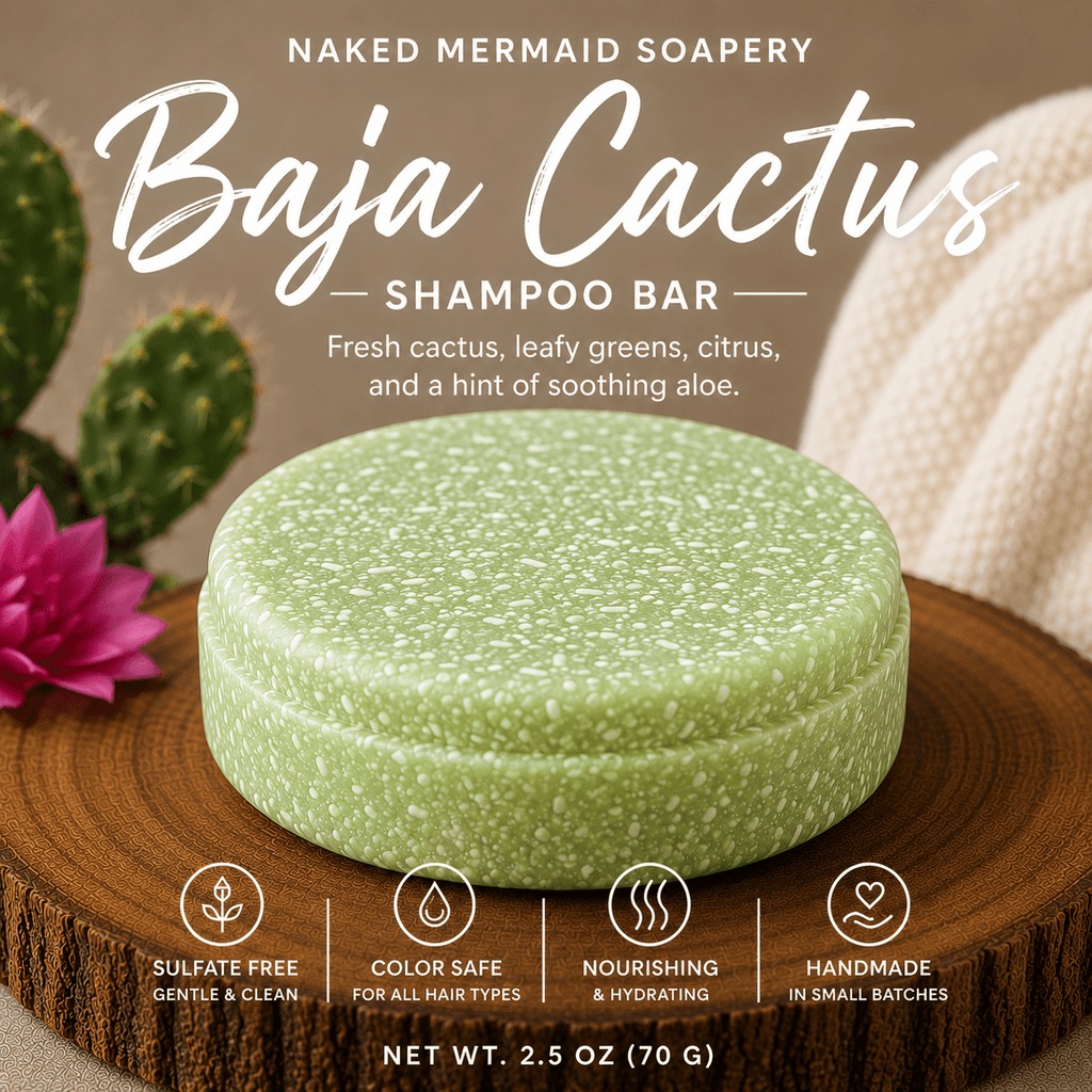 Shampoo Bars - Naked Mermaid Soapery - Shampoo Bar