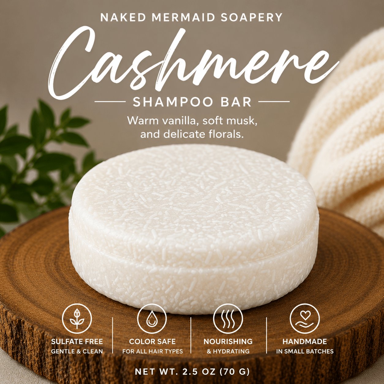 Shampoo Bars - Naked Mermaid Soapery - Shampoo Bar