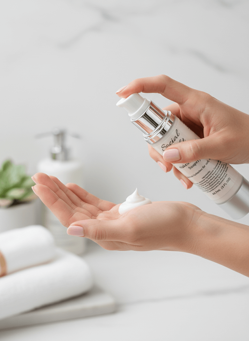 Social Light Body Cream - Dispensing