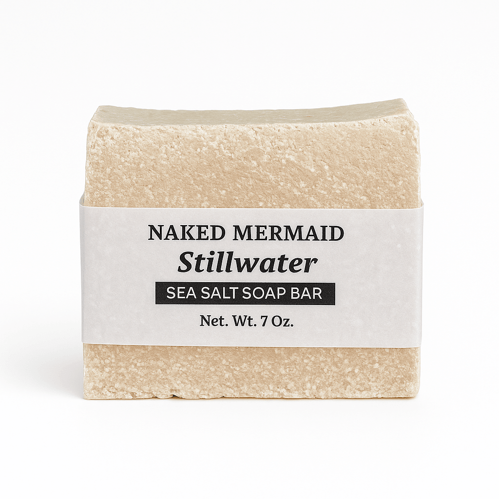 Stillwater Salt Soap Bar - Naked Mermaid Soapery - Salt soap bar