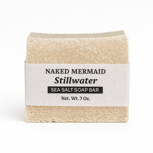 Stillwater Salt Soap Bar - Naked Mermaid Soapery - Salt soap bar