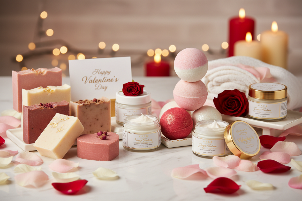 Valentine's Day spa banner